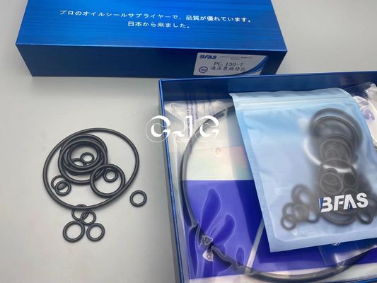 Material do jogo VMQ ACM PTFE do selo da bomba hidráulica da durabilidade para a máquina escavadora PC130-7