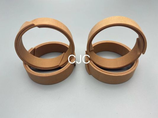 O guia de Piston Seal Phenolic da máquina escavadora da costa da dureza 90 descasca anéis do desgaste
