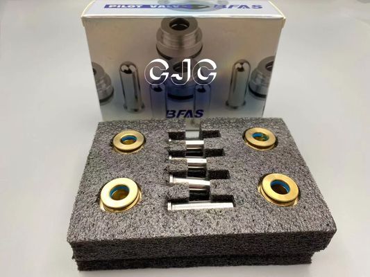 Empurrador hidráulico da peça da válvula de controle PC-6, punho de aço de Spare Parts para da máquina escavadora