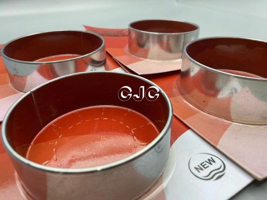 Material das buchas GCR15 40CR GCR45 da luva de Hydraulic Hardened Steel da máquina escavadora