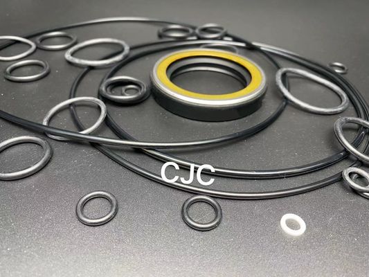 Material do plutônio de Kit With Heat Resistance PTFE do selo de Hydraulic Swing Motor da máquina escavadora