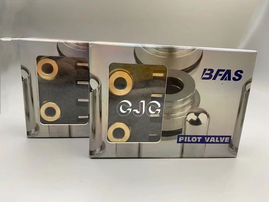 Material hidráulico de prata de Valve Pusher Copper NBR do piloto para a máquina escavadora
