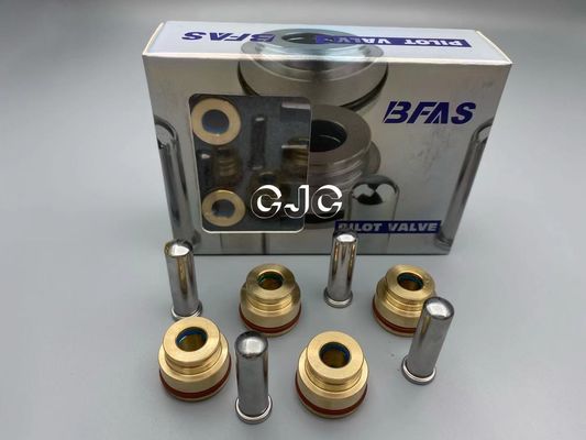Material hidráulico de prata de Valve Pusher Copper NBR do piloto para a máquina escavadora