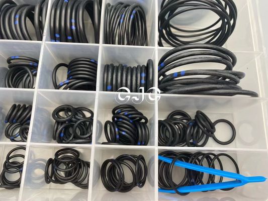 Kobelco FPM Anel-O foca Kit, jogo impermeável do cilindro hidráulico de SBR