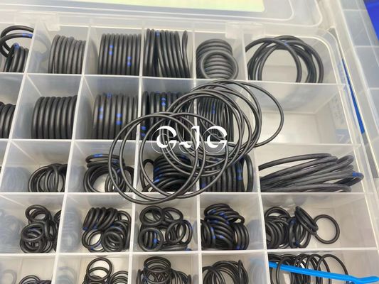 Jogos do selo do cilindro do elevador hidráulico de resistência térmica para o material de borracha de Kobelco EPDM