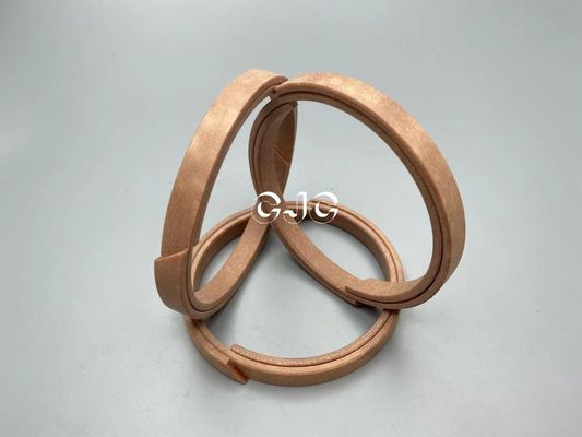 Material hidráulico do anel 07156-01112 PTFE do guia da resistência de desgaste para a máquina escavadora EC460B