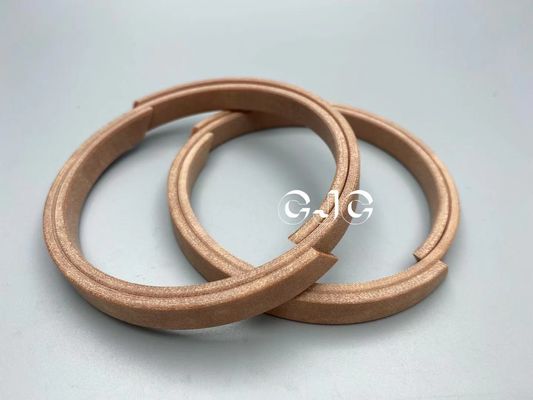 Brown colore o material de Ring foca PTFE do óleo 07156-01012 para a hidráulica móvel