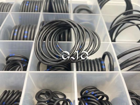 Alcaloide que resiste Anel-O foca Kit, material giratório do silicone do selo do óleo das costas 65-70
