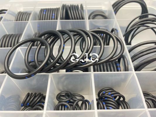 Alcaloide que resiste Anel-O foca Kit, material giratório do silicone do selo do óleo das costas 65-70