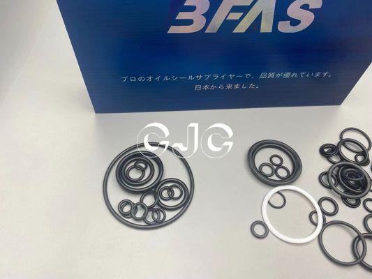 Material do jogo VMQ ACM PTFE do selo da bomba hidráulica da durabilidade para a máquina escavadora PC130-7