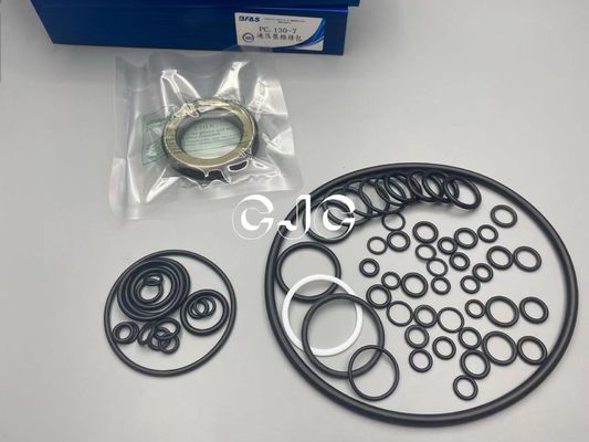 Material do jogo VMQ ACM PTFE do selo da bomba hidráulica da durabilidade para a máquina escavadora PC130-7