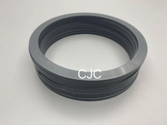 Desgaste BRILHANTE do anel 58*100*3 alternativo - de bronze puro das peças sobresselentes resistentes PTFE enchido