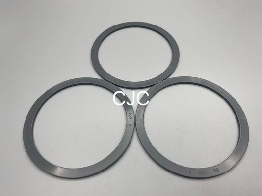 Desgaste BRILHANTE do anel 58*100*3 alternativo - de bronze puro das peças sobresselentes resistentes PTFE enchido