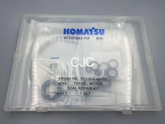 Selo hidráulico Kit Excavator Travel Motor Assy do motor do curso PC120-6